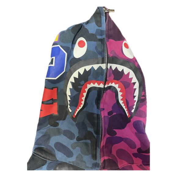 A Bathing Ape BAPE Fullzip Hoodie - Picture 4 of 9